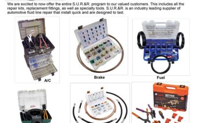 Complete Line of Fuel, Brake, Transmission & A/C Kits and Accessories Now Available!